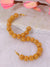 Crunchy Fashion Designer Gold-Plated Handmade Beaded Balls Big Hoop Earrings CFE1671