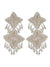 Stella Beaded Earrings -handmade Contemporary Dangler Earrings for Women
