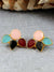Crunchy Fashion Elegant Navratan Multicolor  Stud Earrings CFE1770