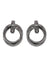 Crunchy Fashion Statement Twisted Hoops Stud Earrings