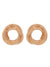 Crunchy Fashion Twisted Circle Statement Stud Earrings