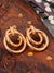 Crunchy Fashion Gold -Plated Encircled Dangler Earring CFE1816