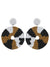 Crunchy Fashion Boho Beaded Multicolor Handcrafted Drop Earrings CFE1830