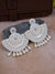 Handmade Beaded Pearl Chandbali Earrings