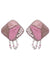 Bubblegum Bling Earrings - Indian Handmade Beaded Statement Stud Earrings