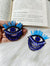 Evil Eye Earrings- Blue-White Quirky Handmade Earrings for Women