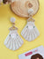 Little White Dress Handmade Beaded Earrings