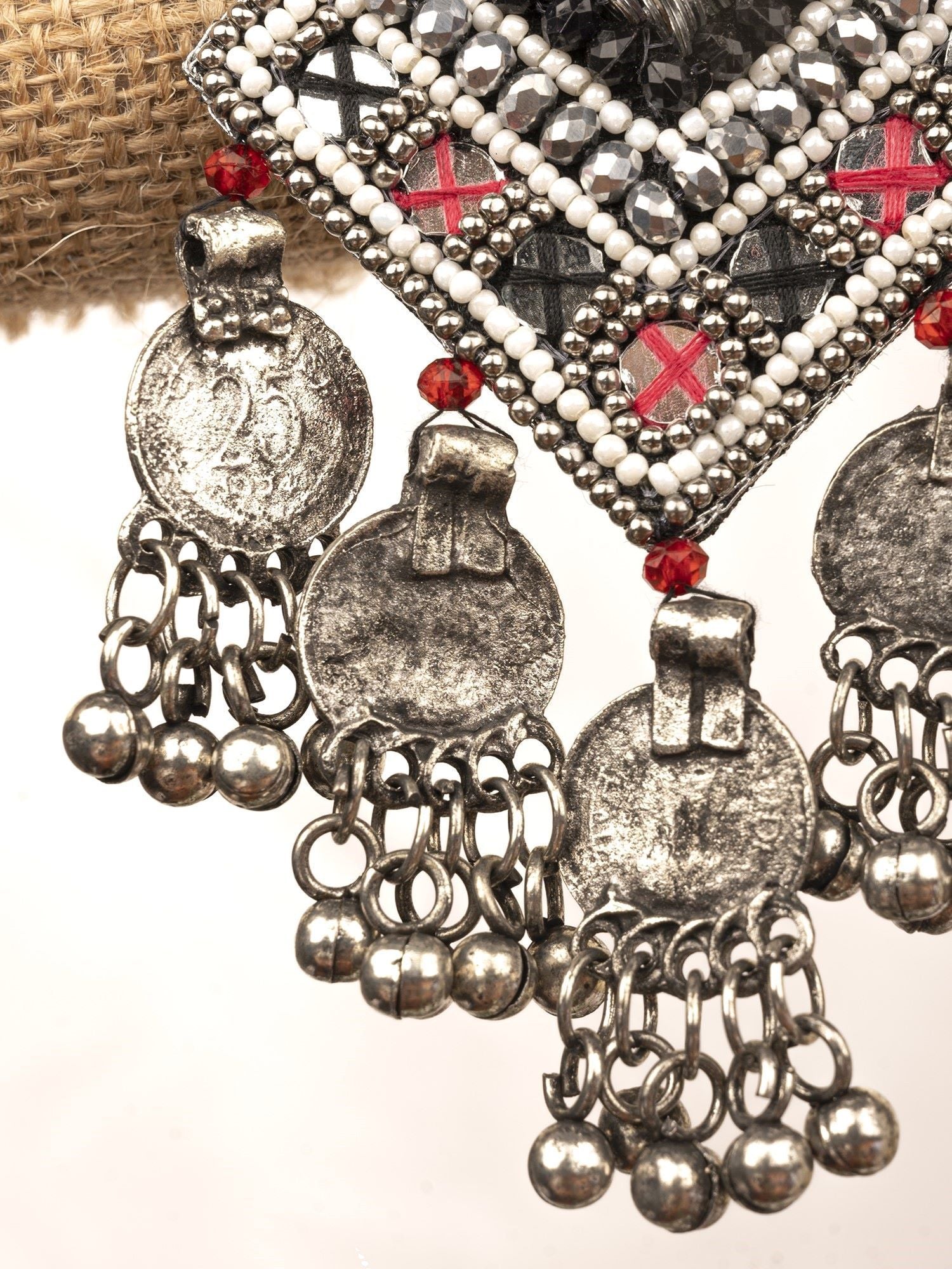 Boho Chic Handmade Peacock Beaded Dangle Earrings for Women and Girls