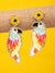 Parrot Earrings- Quirky Beaded  Birds Earrings for Women & Girls