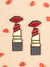 Maroon Lipstick Acrylic Earrings: Stylish & Quirky Earrings for Girls & Women