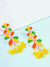 Multicolored Floral Handmade Earrings for Girls & Women