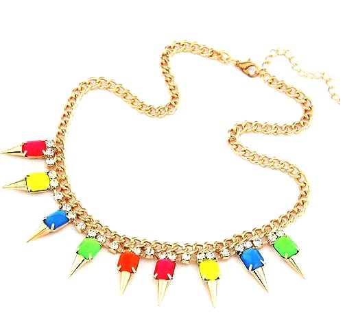 Feminine Red Crystal Pearl Necklace: A Touch of Bohemia Style for Women