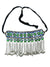 German Silver Green & Blue Choker Necklace Set
