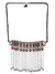 Bohemian Chain Gypsy Oxidised Silver Necklace Boho Retro Leaf  Multi- color Choker Necklace Set CFN0897