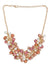 Crunchy Fashion Gold-Toned Multicolor Delicate Pearls Shore Necklace CFN0939