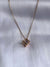 Minimalist Crystal Cube Stainless Steel  Tarnish Free Pendant Necklace