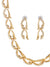 Gold Plated AD Necklace Set