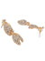 Golden Pearl Choker Necklace Set for Unique Fashion Look