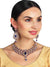 Gold Plated Party Wear Necklace Set & Earrings