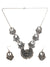 Oxidised Silver Necklace & Earrings Set