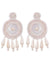 Elegant White Pearl Beaded Jewelry Set -Monalisa Set