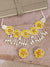 Yellow Floral Handmade Necklace Set for Women for Haldi, Mehndi Occasions