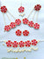 Pink Blossoms Handmade Floral Jewellery Set for Weddings & Baby Showers