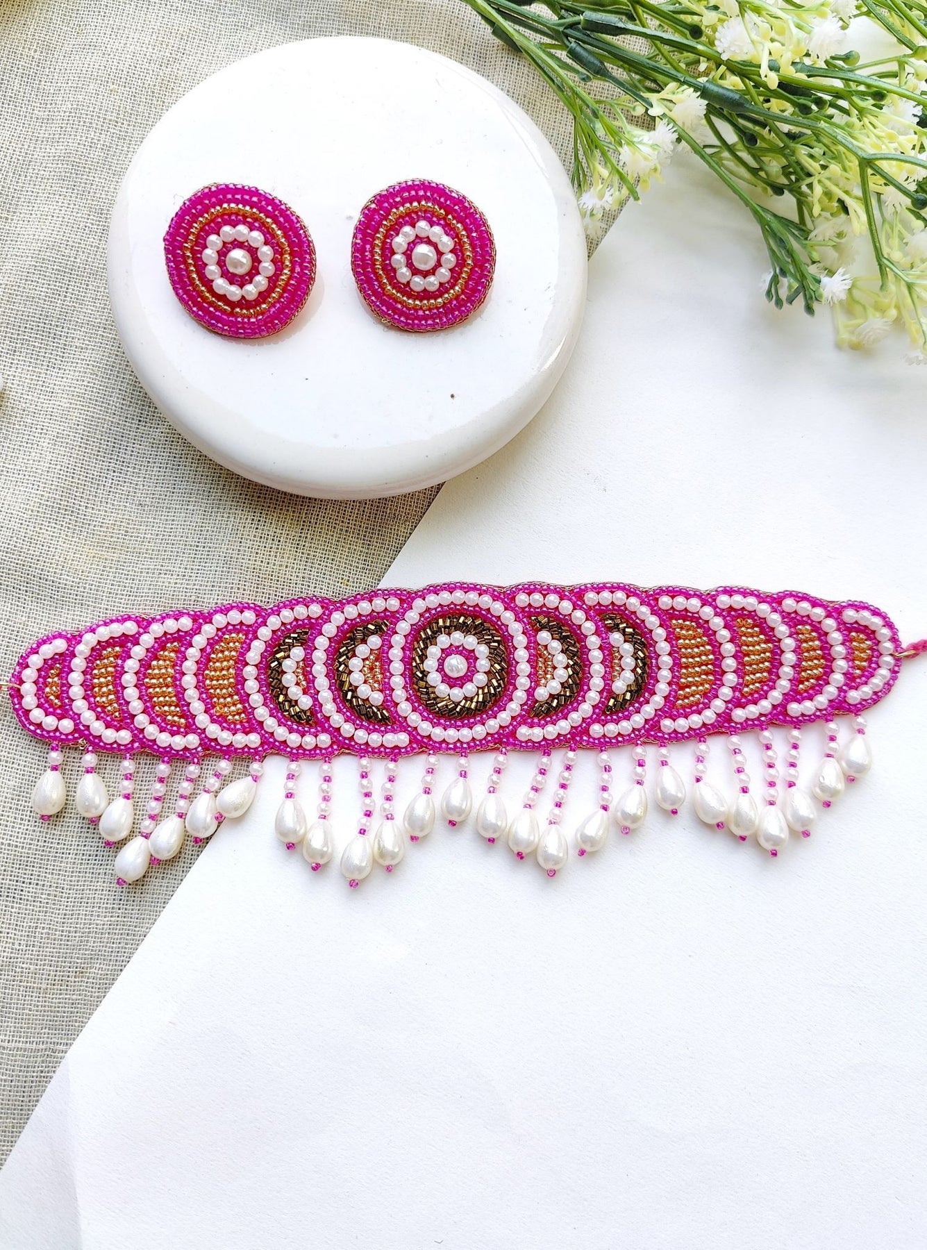 handmade beaded necklaces