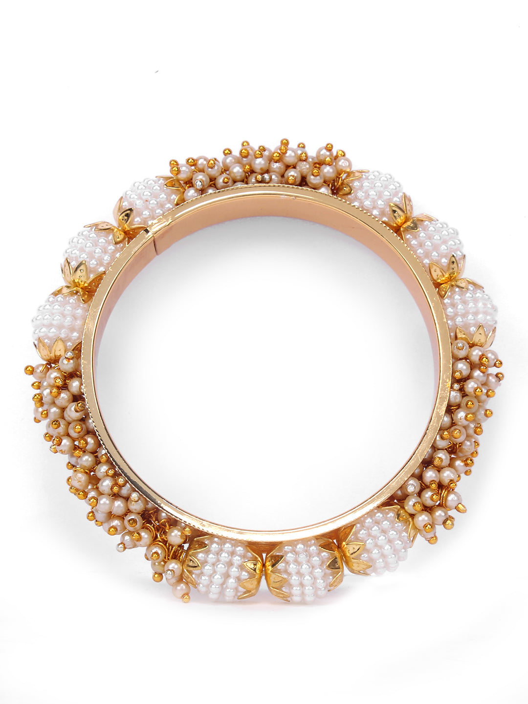 Traditional Pearl and Bead Bangle Ensemble