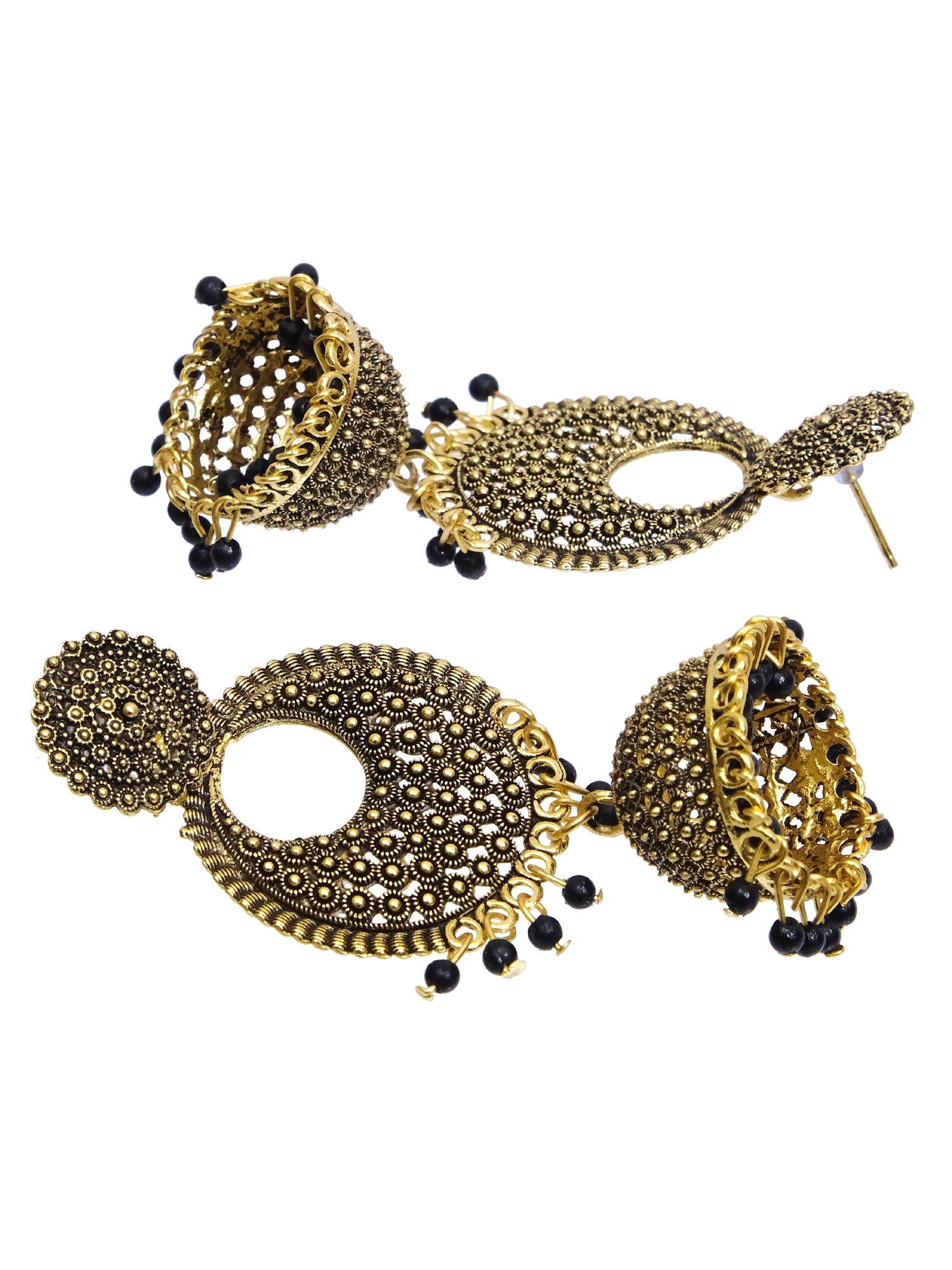 Gold Plated Jhumka Earrings for Women & Girls