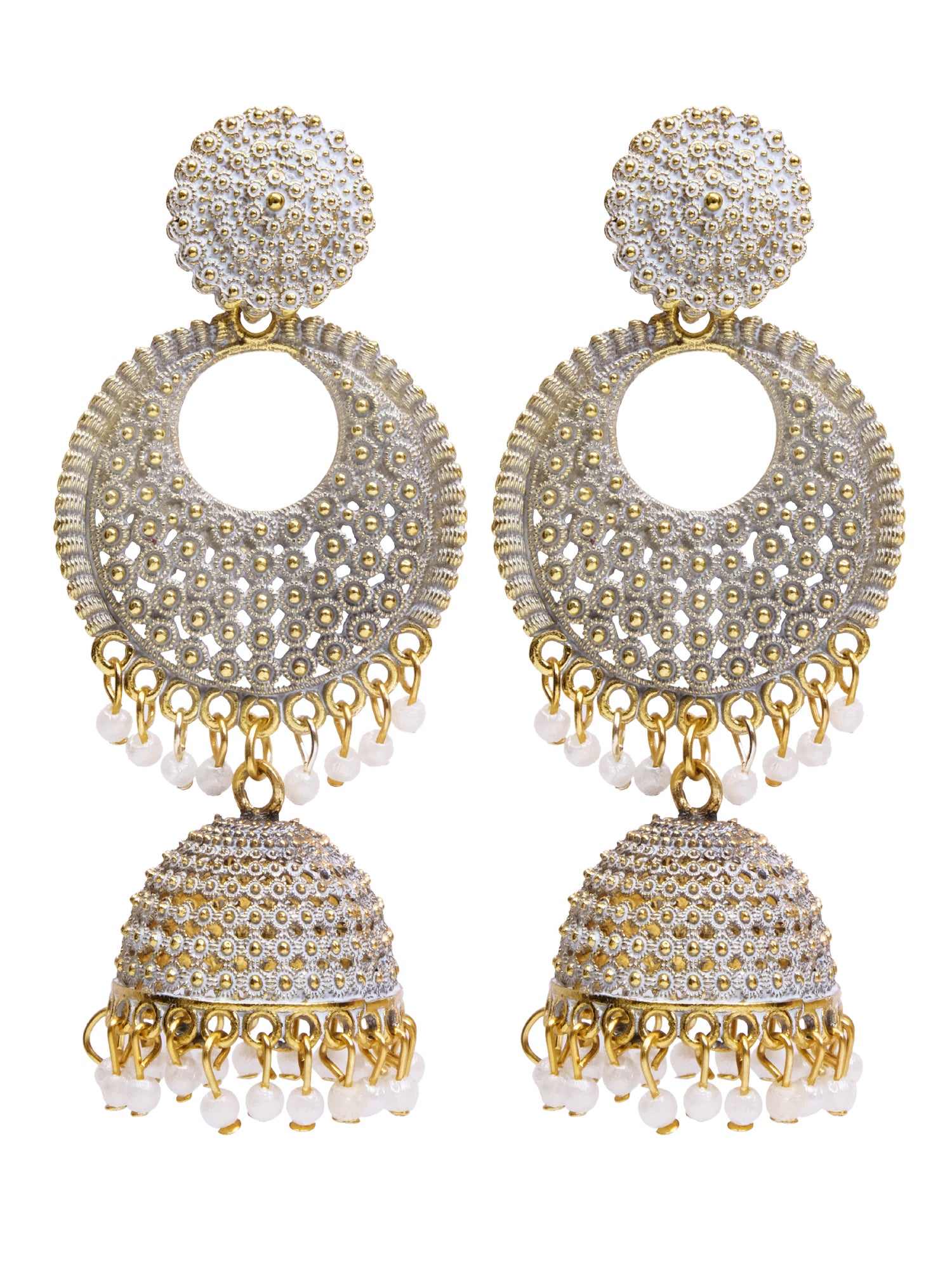 Gold Plated Jhumka Earrings for Women & Girls