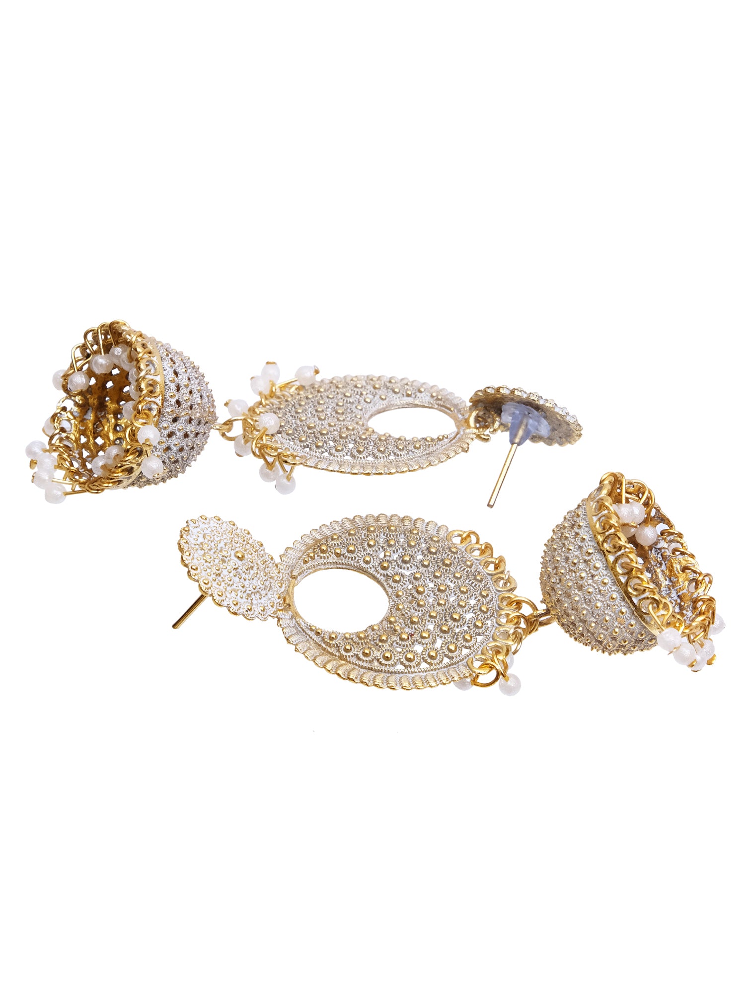 Gold Plated Jhumka Earrings for Women & Girls