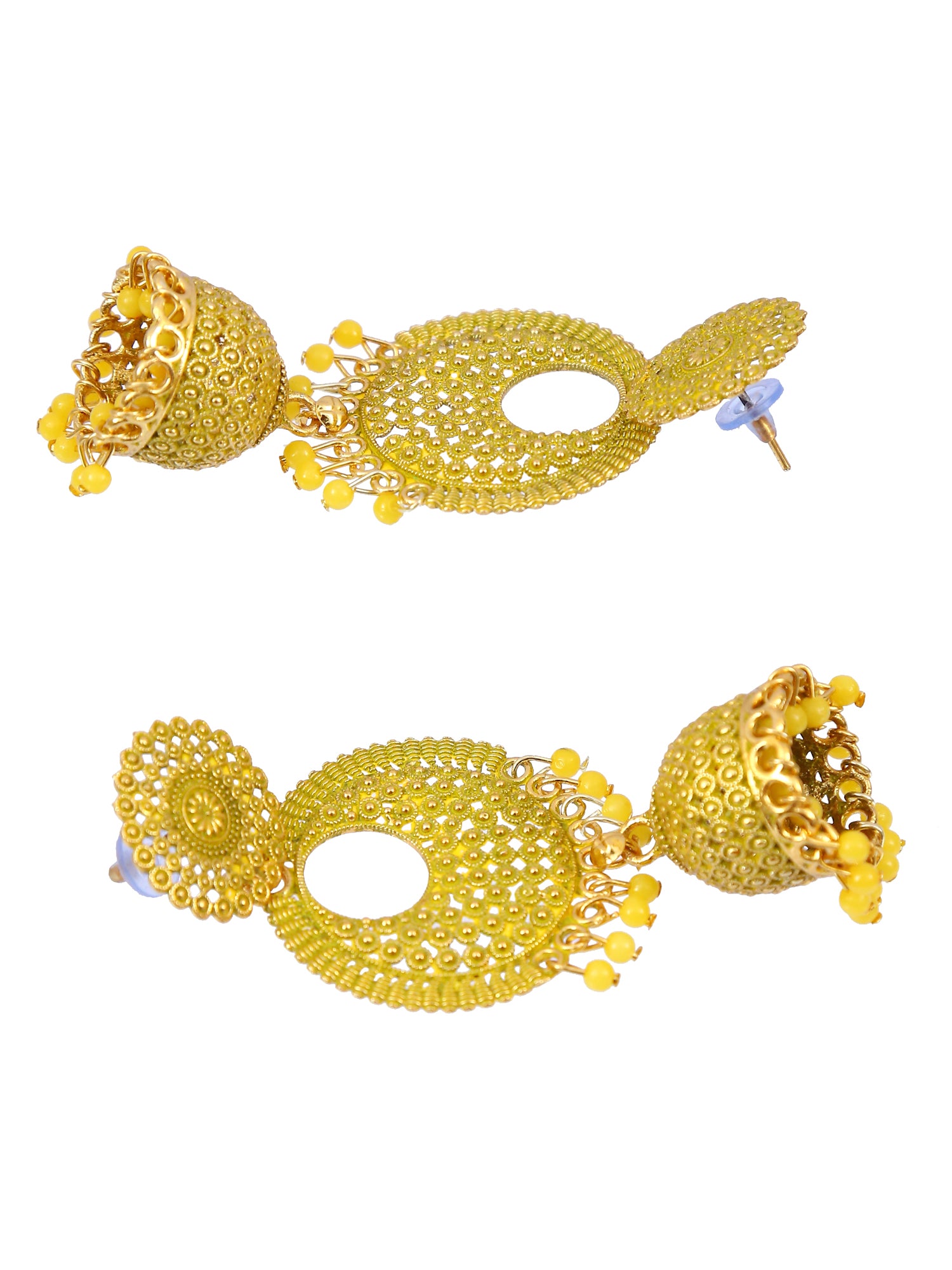 Gold Plated Jhumka Earrings for Women & Girls