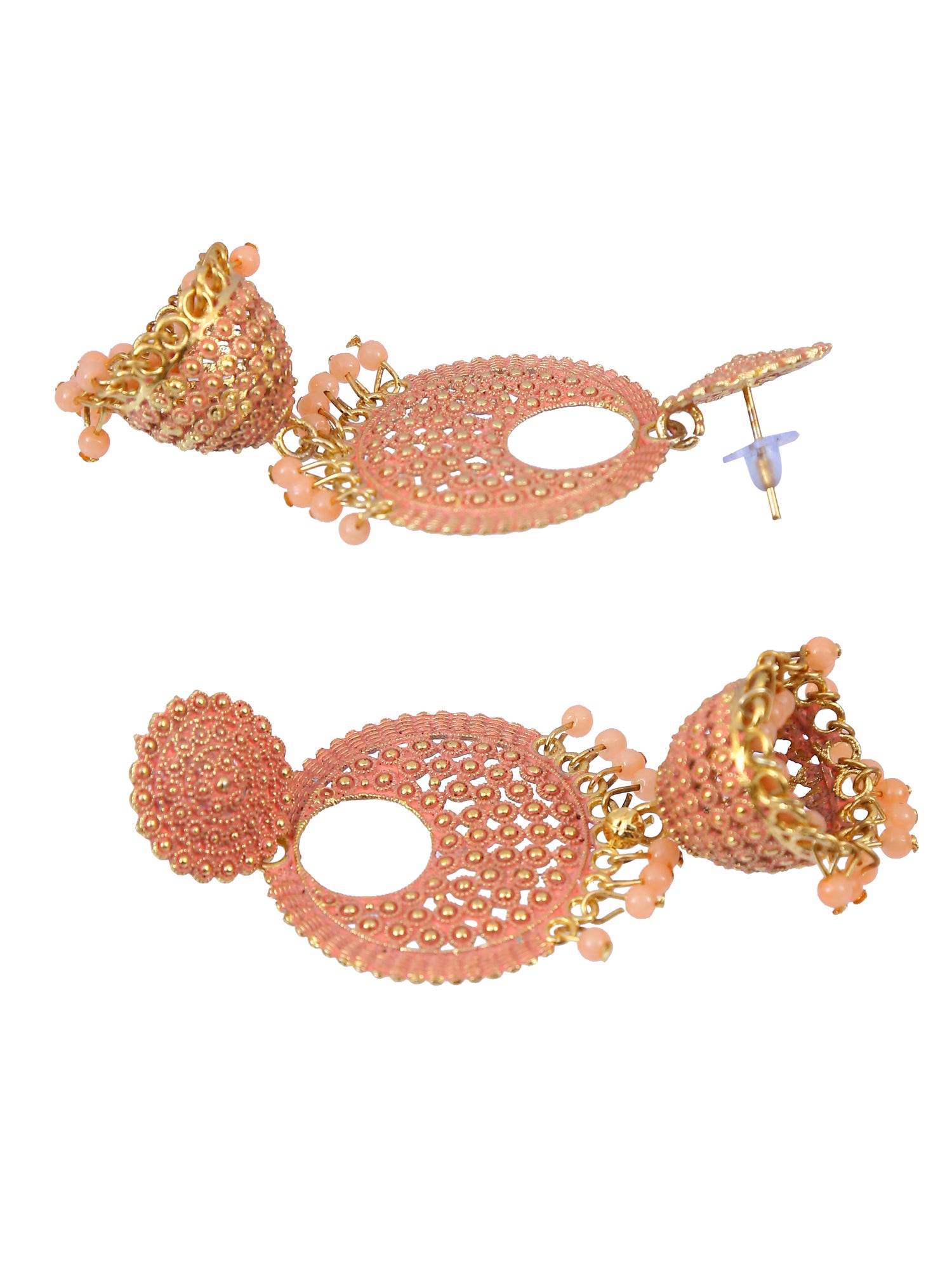 Gold Plated Jhumka Earrings for Women & Girls