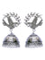 Oxidized German Silver Pigeon Jhumka Jhumki Earrings RAE0667
