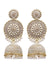 Sia Jhumkas- Crunchy Fashion Pearl Drops Long Jhumka Earrings for Women