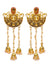 Indian Traditional Gold Plated Long Dangler  Small jhumki Earring RAE0857