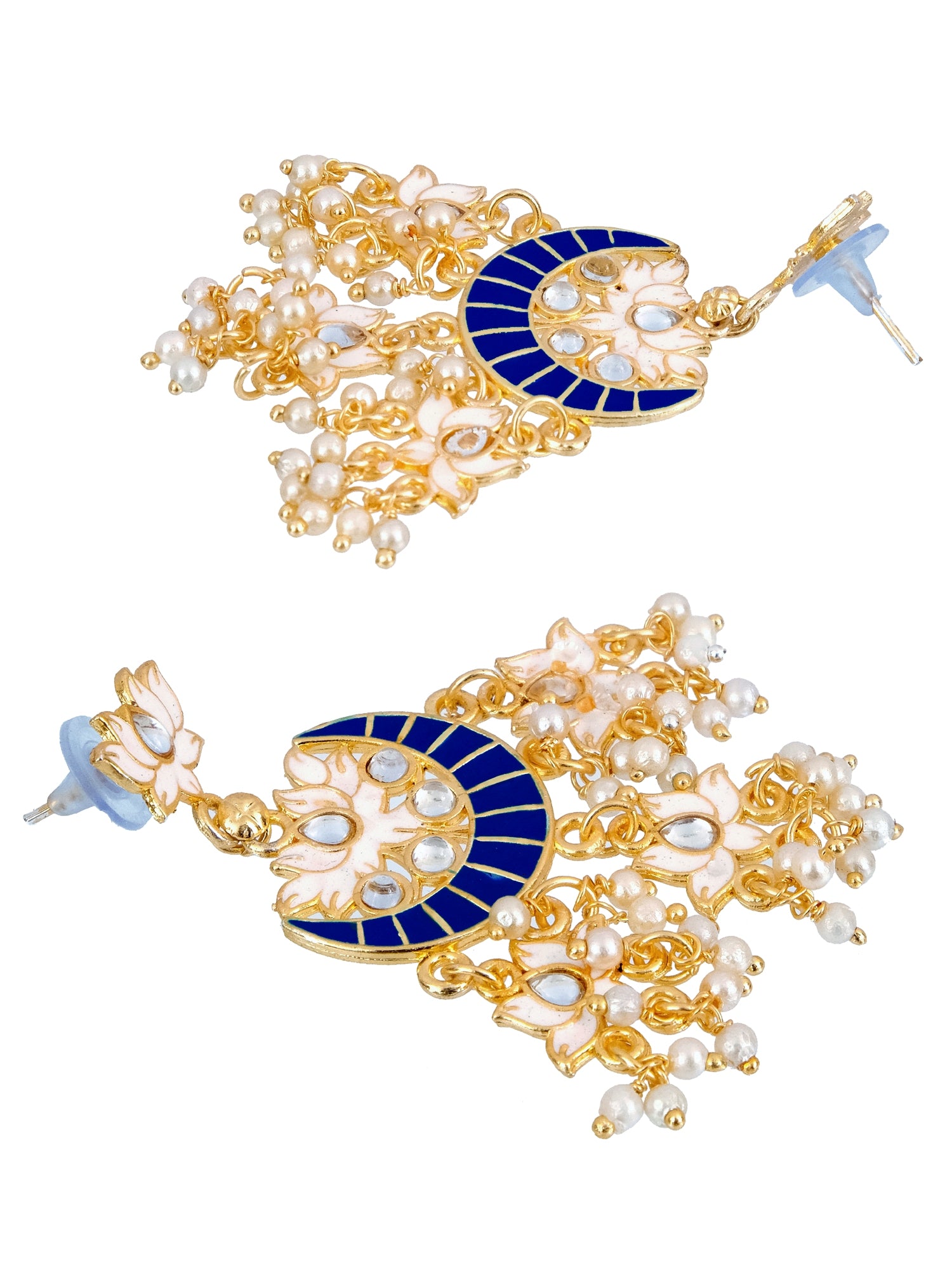 Ingeniously Unique & Beautiful Gold Plated Earrings