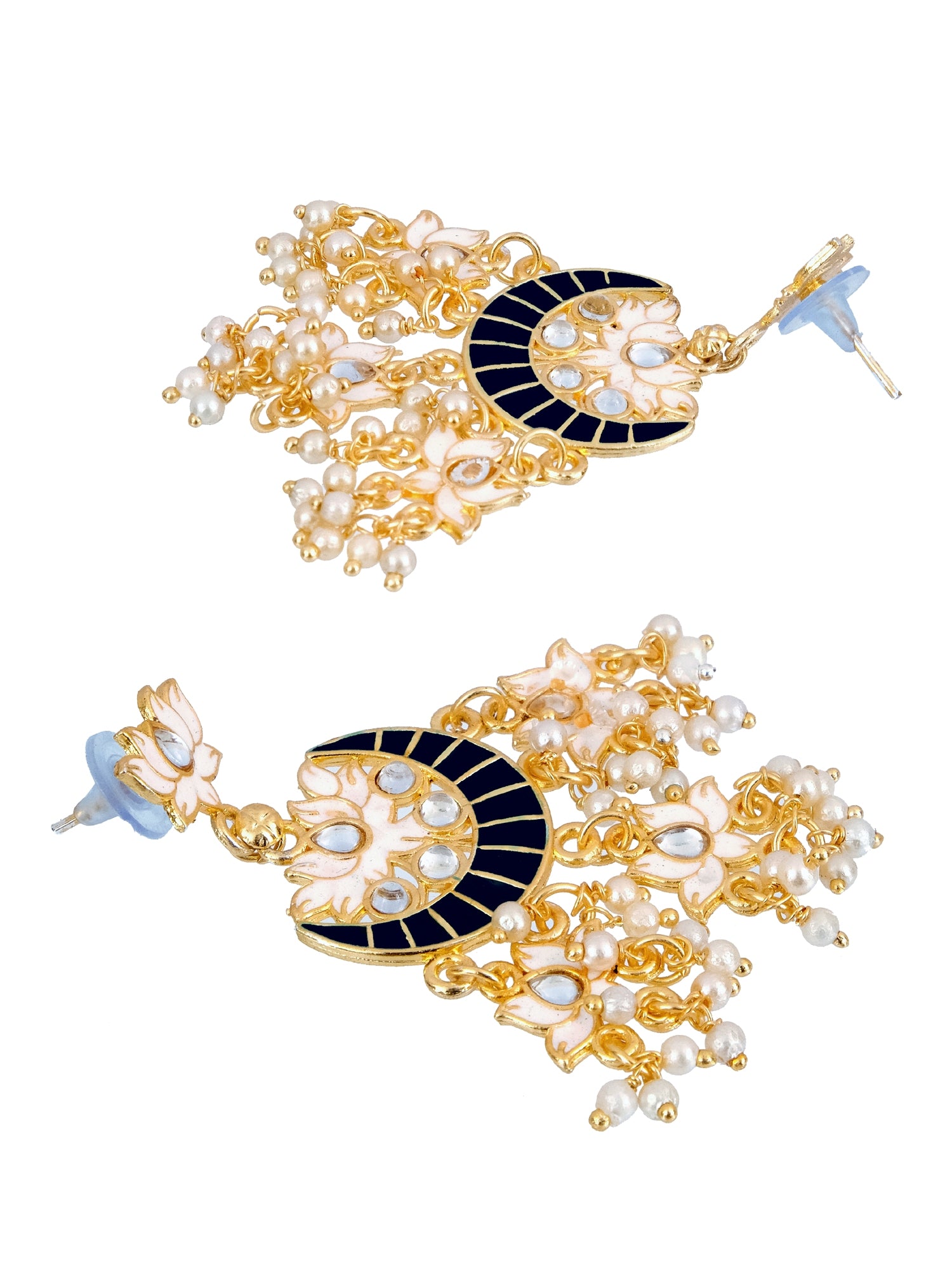 Ingeniously Unique & Beautiful Gold Plated Earrings