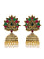 Multicolor Gold-Plated Beautiful Ladies Peacock Earring Set RAE1072