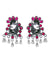 New Collection Of Silver Pink Drop   Earring For The Wedding Party RAE1204