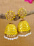 Gorgeous Gold-Plated Big Meenakari Jhumka Jhumki Earrings for Women