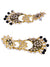 New Collection Of Chandbali Long Dangler Earring in Black RAE1227