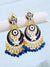 Elegant Gold Plated Traditional Indian Meenakari Earrings