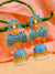New Stylish Collection Of  Jhumka Earring Gold Plated-Blue RAE1256