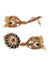 Crunchy Fashion Crystal Studded Indian Jhumka Earrings