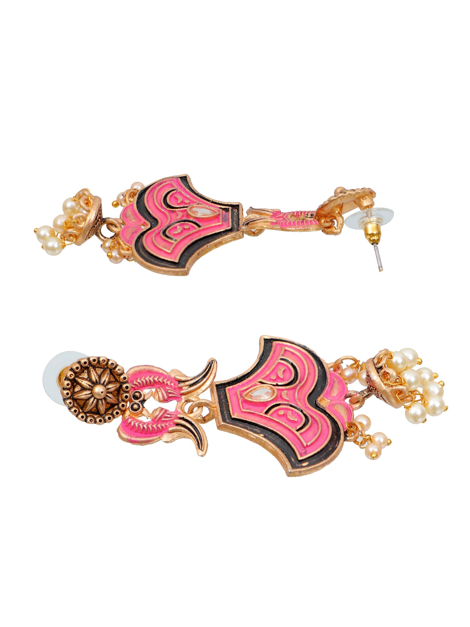 Gold-Plated Drop & Dangler Earrings for Trendy Girls and Women