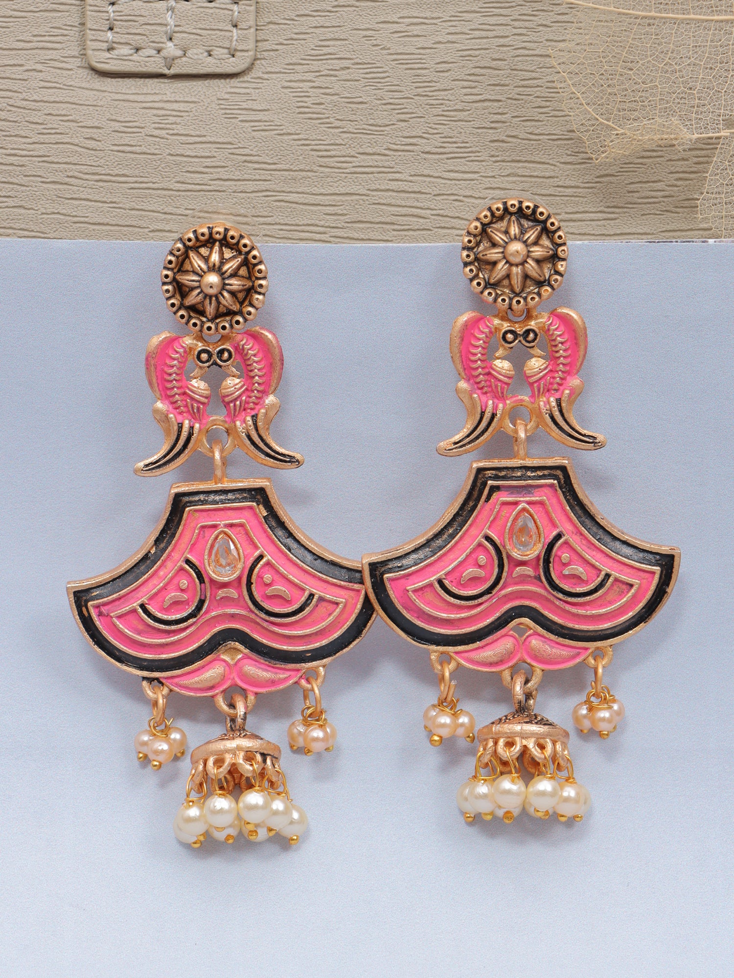 Gold-Plated Drop & Dangler Earrings for Trendy Girls and Women