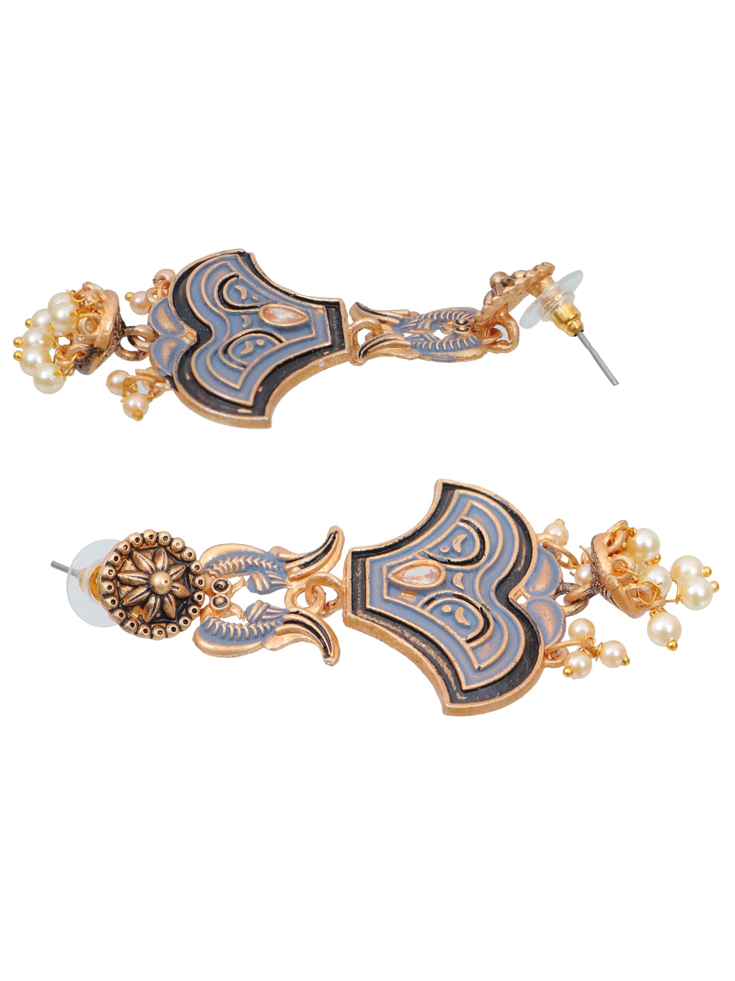 Gold-Plated Drop & Dangler Earrings for Trendy Girls and Women