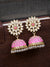 Ruhi Jhumka-Gold Plated Stylish Meenakari Party Wear Jhumka Earrings for Women